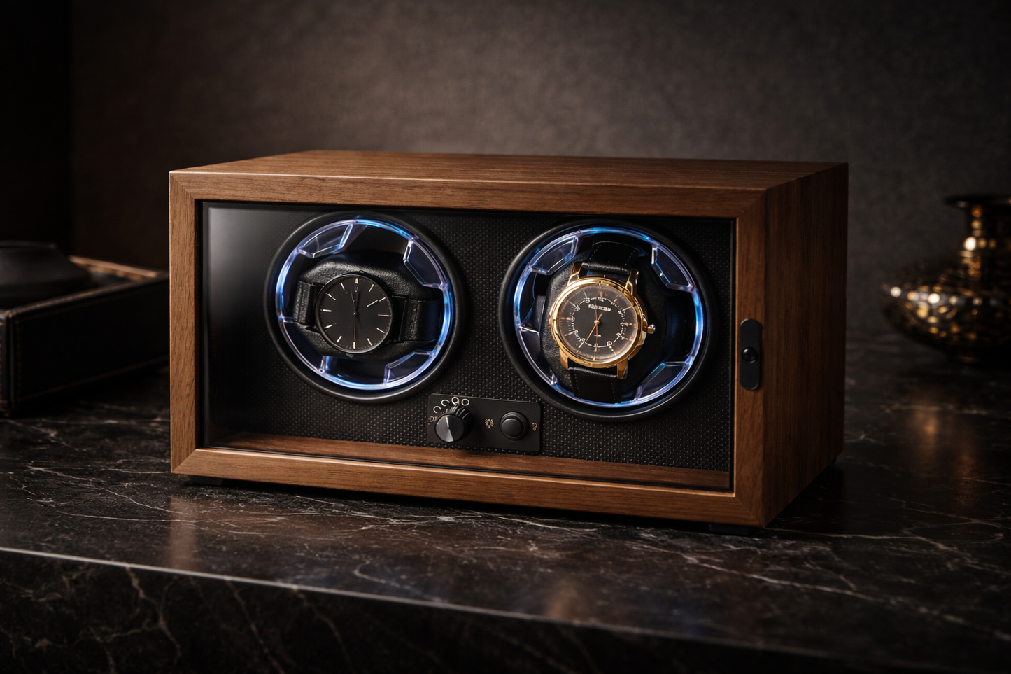 Le Remontoir Héritage – Édition Bois & Carbone